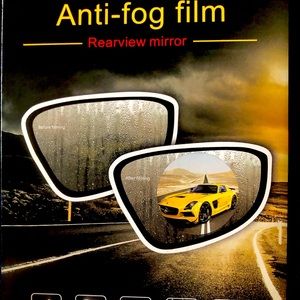 Anti fog and rain film to help you see clearly in the rain!!!! Waterproof